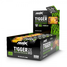 AMIX Nutrition TIGGER Zero bar 20x60g - peanut butter-caramel reform élelmiszer