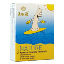 AMOR Nature / 3 Pcs Content óvszer