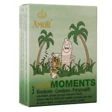 Amor Wild Moments / 3 darab content óvszer