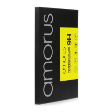 AMORUS Motorola Edge 30 Nero Edzett üveg kijelzővédő (GP-144394) mobiltelefon kellék