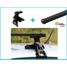 AMOS D-4 acél tetőcsomagtartó normál tetős autókhoz nem zárható tetőcsomagtartó