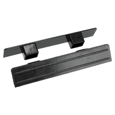 AMS AMS Műanyag mennyezeti függönysínhez - 3 soros végzáró, fekete karnis, függönyrúd