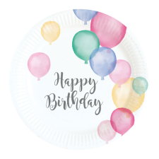 Amscan Europe GmbH Amscan tányér (8db, 18cm) lufis party kellék