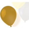 Amscan Lufi 9904898 - Arany/Sárga/Fehér/8 db/Csomag (9904898)