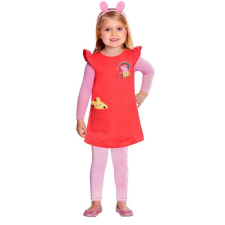 Amscan Peppa Pig Peppa ruha Gyerekeknek, 2-3 éves korig jelmez
