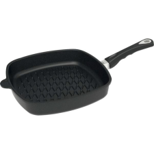AMT Gastroguss Öntött serpenyő, BBQ AMT Gastroguss 28x28 cm, indukción is használható edény