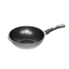  AMT Gastroguss the "World's Best Pan"  wok,  32 cm, 10 cm magas, indikátorral, levehető nyéllel, indukciós