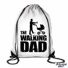 AN-PE 32 Kft vicces tornazsák, the walking dad tornazsák