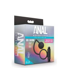 ANAL ADVENTURES ANAL BALL WITH C-RING műpénisz, dildó