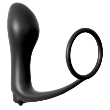 analfantasy analfantasy ass-gasm vibrator - análujj péniszgyűrűvel (fekete) anál