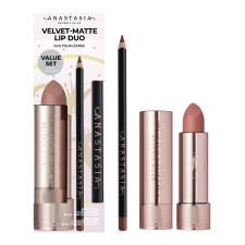 Anastasia Beverly Hills Velvet Matte Lip Duo Malt & Sunbaked Szett kozmetikai ajándékcsomag