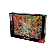 Anatolian 1000 db-os puzzle - Library (1135) puzzle, kirakós
