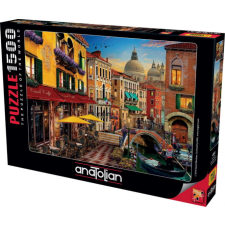 ANATOLIAN 1500 db-os puzzle - Canal Cafe Venice (4553) puzzle, kirakós