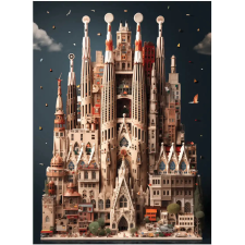 Anatolian puzzle Sagrada Familia 1000 darabos puzzle, kirakós