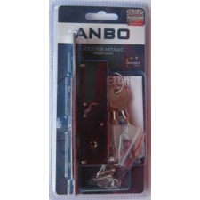 Anbo PORTÁLZÁR KAMPÓS 3CM 3TŰKULCS ANBO1684CH BLISZTERES zár és alkatrészei