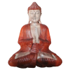 Ancient Kézműves Buddha Szobor-Üdvözlő-40cm