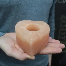 Ancient Só Gyertyatartó - Szív (közepes) gyertyatartó