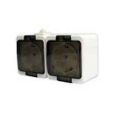 Anco 321346 Junior IP44 2-es földelt dugalj (321346) villanyszerelés