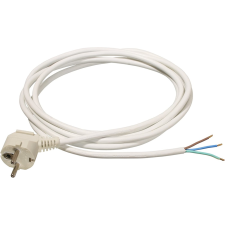Anco 321394 250V Hálózati tápkábel 3m - Fehér kábel és adapter
