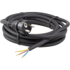 Anco 321660 250V Hálózati táplábel 5m - Fekete (321660)
