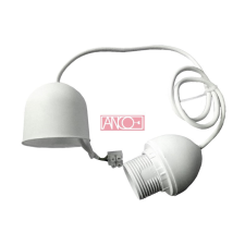 Anco Lámpafüggeszték E27, 70cm, fehér villanyszerelés