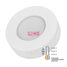 Anco Led panel 6W, kerek, falon kívüli világítás