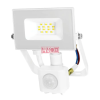 Anco LED reflektor 10W mozgásérzékelővel – 800 lumen kültéri biztonsági fényvető