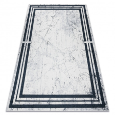 ANDRE 1023 mosható szőnyeg Márvány csúszásgátló - fekete / fehér 160x220 cm lakástextília