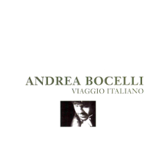 Andrea Bocelli Viaggio Italiano CD egyéb zene