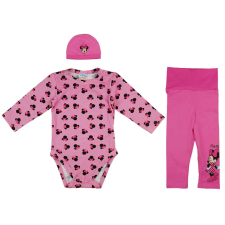 Andrea Kft. 3 részes kislány baba szett Minnie egér mintával babaruha szett