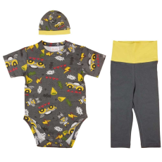 Andrea Kft. 3 részes nyári kisfiú szett Batman mintával 62 (02062)