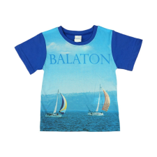 Andrea Kft. Balaton rövid ujjú fiú póló (méret: 92-158) babapóló, ing