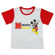 Andrea Kft. Disney Mickey rövid ujjú fiú póló babapóló, ing