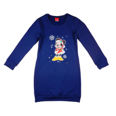 Andrea Kft. Disney Minnie karácsonyi mintával nyomott lányka pamut ruha