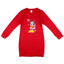 Andrea Kft. Disney Minnie karácsonyi mintával nyomott női pamut ruha lányka ruha
