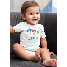 Andrea Kft. Gyereknapos rövid ujjú baba body 86 (9086) kombidressz, body