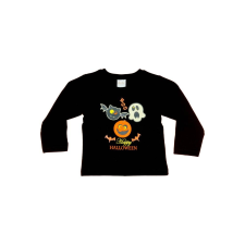 Andrea Kft. Halloween szellemes hosszú ujjú gyerek póló 80 gyerek póló