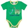 Andrea Kft. Kisfiú rövid ujjú baba body dinós mintás 2080 Zöld