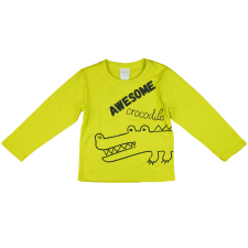 Andrea Kft. Krokodilos dombornyomott hosszú ujjú póló gyerek atléta, trikó