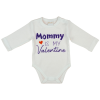 Andrea Kft. Mommy is my Valentine feliratos valentin napi baba body 23687901092