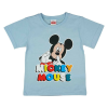 Andrea Kft. Rövid ujjú fiú póló Mickey mintával színes felirattal