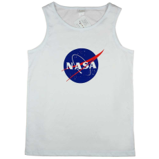 Andrea Kft. Ujjatlan férfi pamut atléta NASA logóval