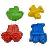 Androni Giocattoli Homokozóba formaalakzatok 4db Járművek