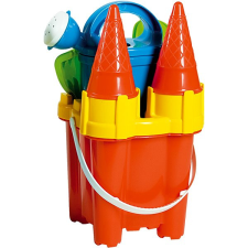 Androni homokvár szett - magasság 29 cm, piros homokozójáték
