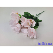  Anemóna 5 ágú selyem csokor 39cm - Rózsaszín dekorációs kellék