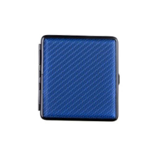 Angelo Cigaretta tárca - 20 cigaretta részére-textil mintájú kék cigaretta tárca