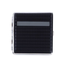 Angelo cigaretta tárca 20 szál cigarettának, fekete színű - műanyagból készült cigaretta tárca