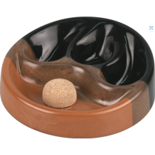 Angelo Trikolor színű kerámia pipa hamutál, 3 pipa számára hamutartó