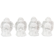  Angyal polyresin fehér 5,5cm dekorációs kellék