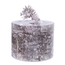  Angyalhaj girland rózsaszín 3cmx700cm karácsonyfadísz